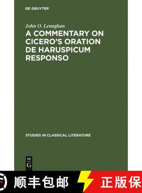 预订 A commentary on Cicero's oration De haruspicum responso [9783111282107]