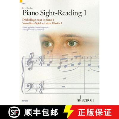 【3-4周达】Piano Sight-Reading 1/Dechiffrage Pour Le Piano 1/Vom-Blatt-Spiel Auf Dem Klavier 1: A Fre... [9781847611321]