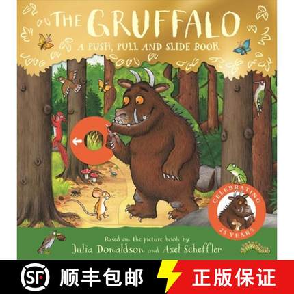 预订 The Gruffalo: A Push, Pull and Slide Book [9781035034543]