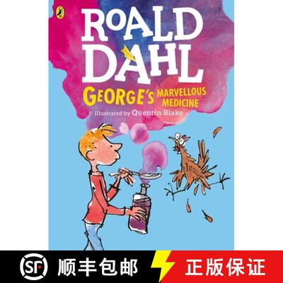 【3-4周达】George's Marvellous Medicine: Colour Edition [9780141369297]