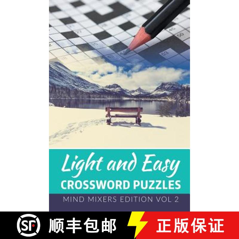 【3-4周达】Light and Easy Crossword Puzzles: Mind Mixers Edition Vol 2 [9781682801963]