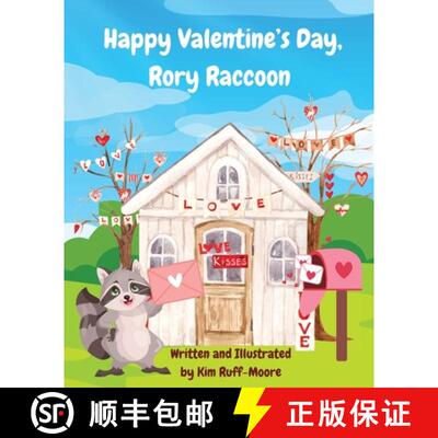 【3-4周达】Happy Valentine's Day, Rory Raccoon [9798348341077]