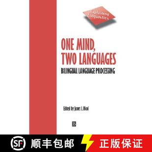 【3-4周达】One Mind, Two Languages - Bilingual Language Processing [Wiley语言和语言学] [9780631220985]