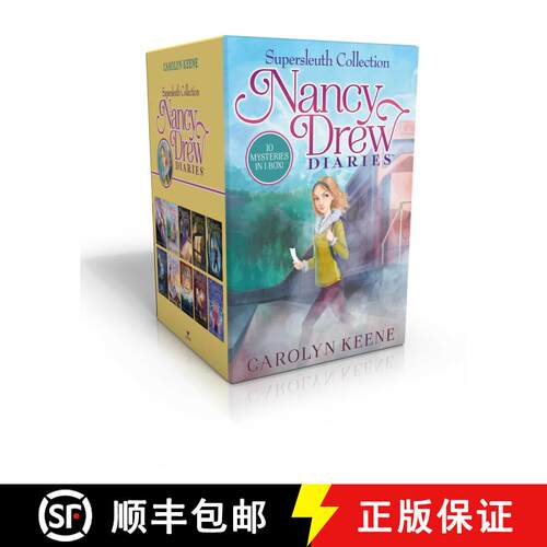 【3-4周达】Nancy Drew Diaries Supersleuth Collection (Boxed Set): Curse of the Arctic Star; Strangers... [9781481469241]