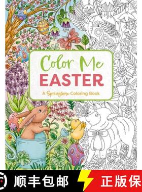 【3-4周达】The Color Me Easter: An Adorable Springtime Coloring Book [9781400340712]