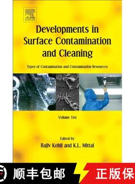 【3-4周达】Developments in Surface Contamination and Cleaning: Types of Contamination and Contaminati... [9780323431583]