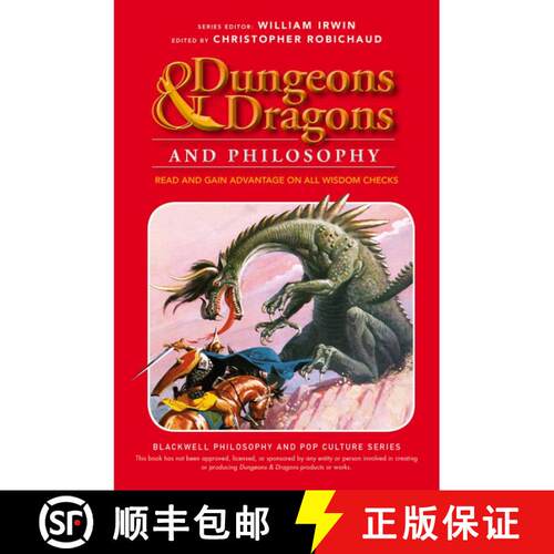 【3-4周达】Dungeons & Dragons And Philosophy: Read And Gain Advantage On All Wisdom Checks [Wiley哲学] [9781118397626]