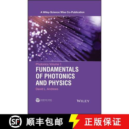 【3-4周达】精装 Photonics Volume 1: Fundamentals Of Photonics And Physics [Wiley电子电气工程] [9781118225530]