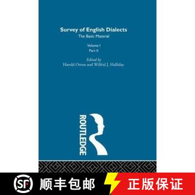 【3-4周达】Survey Eng Dialects Vol1 Prt2 [9780415185103]