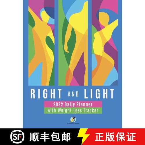 【3-4周达】Right and Light : 2022 Daily Planner with Weight Loss Tracker [9781541966802]