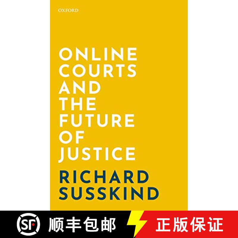 现货 互联网法庭：公平公正的未来 Online Courts and the Future of Justice [9780198838364]