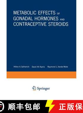 【3-4周达】Metabolic Effects of Gonadal Hormones and Contraceptive Steroids [9781468417845]