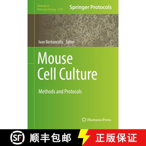 【3-4周达】精装 Mouse Cell Culture : Methods and Protocols [9781493990856]