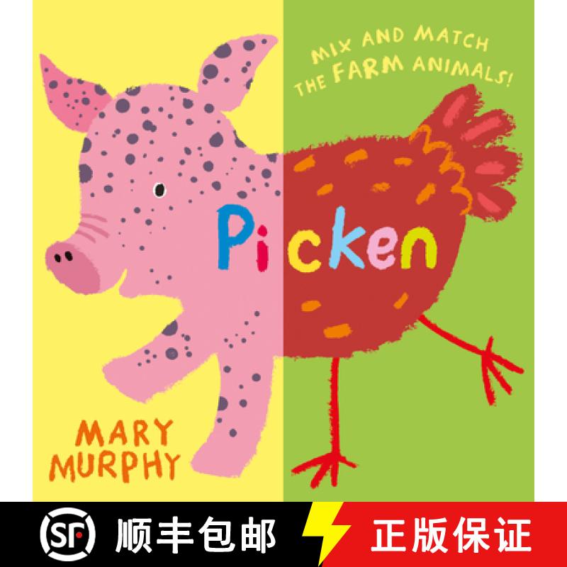 【3-4周达】Picken: Mix and Match the Farm Animals! [9780763697303]