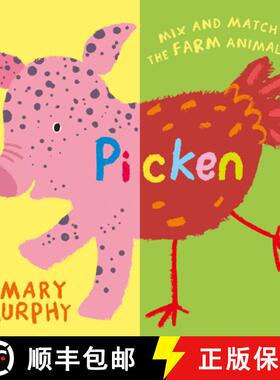 【3-4周达】Picken: Mix and Match the Farm Animals! [9780763697303]