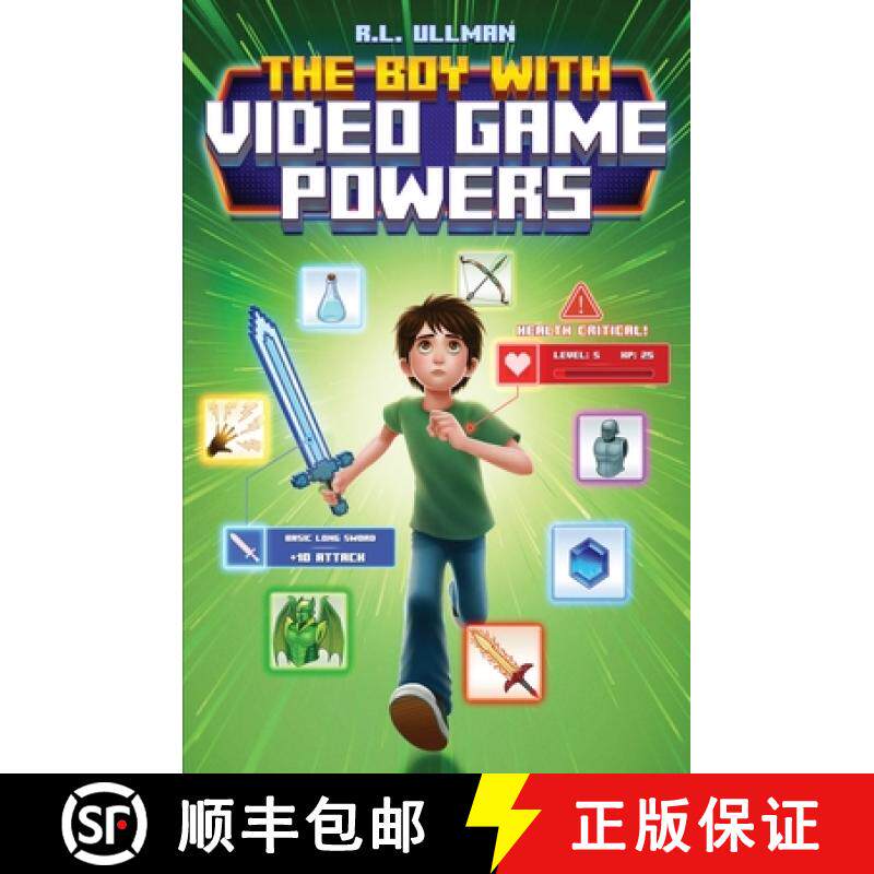 预订 The Boy with Video Game Powers [9781953713759]