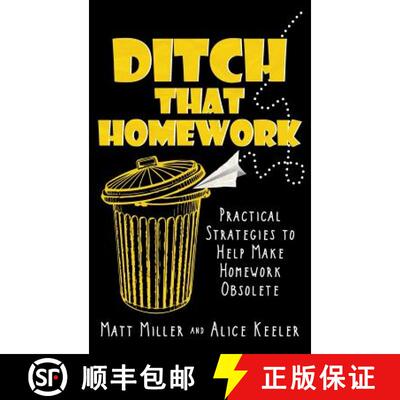 【3-4周达】精装 Ditch That Homework: Practical Strategies to Help Make Homework Obsolete [9781946444783]