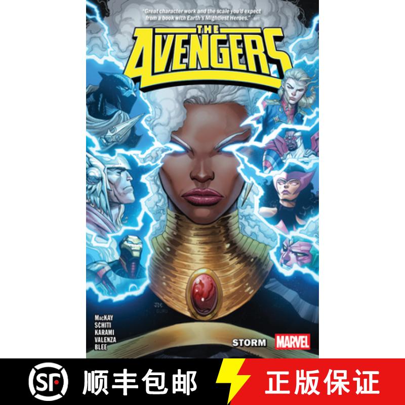 【3-4周达】Avengers by Jed MacKay Vol. 4: Storm [9781302960766]