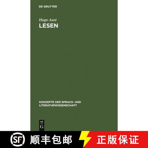 【3-4周达】精装 Lesen – Überlegungen zum sprachlichen Verstehen [9783484220317]