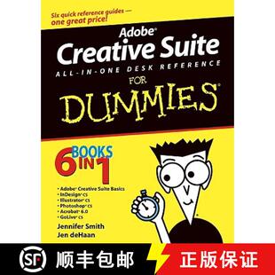 【3-4周达】Adobe Creative Suite All-In-One Desk Reference For Dummies [Wiley计算机] [9780764556012]