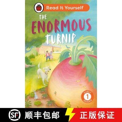 【3-4周达】精装 The Enormous Turnip: Read It Yourself - Level 1 Early Reader [9780241564196]