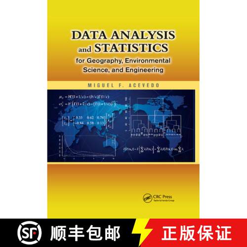 【3-4周达】Data Analysis and Statistics for Geography, Environmental Science, and Engineering [9780367866792]
