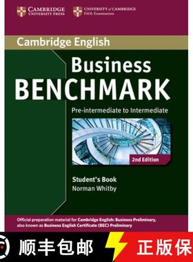 预订 Business Benchmark Pre-Intermediate to Intermediate Business Preliminary Student's Book [9781107693999]