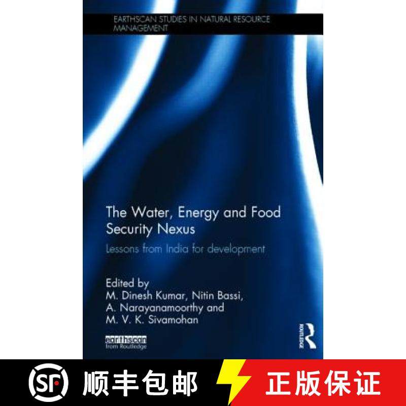 【3-4周达】The Water, Energy and Food Security Nexus: Lessons from India for Development [9780415733038]