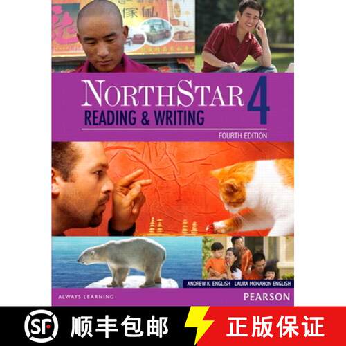 【3-4周达】Northstar Reading and Writing 4 Student Book with Interactive Student Book Access Code and... [9780134662152]