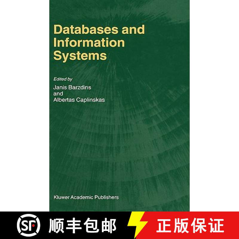 【3-4周达】Databases and Information Systems : Fourth International Baltic Workshop, Baltic DB&IS 200... [9780792368236]