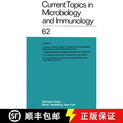 【3-4周达】Current Topics in Microbiology and Immunology / Ergebnisse der Mikrobiologie und Immunitä... [9783642657740]