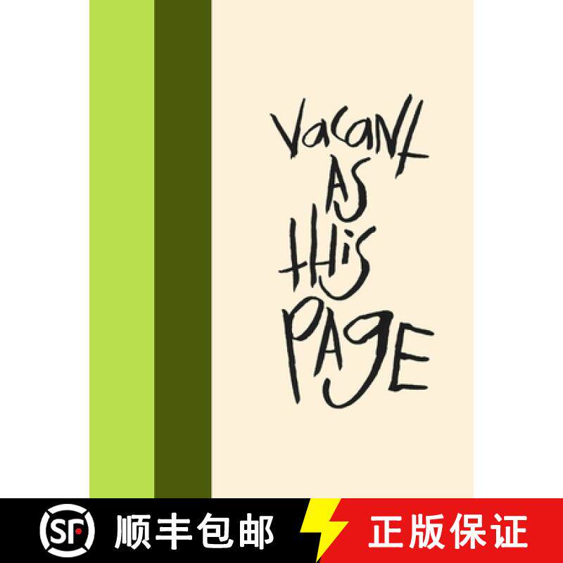 【3-4周达】Madding Mission Vacant As This Page Jotter Book [9781300526629]