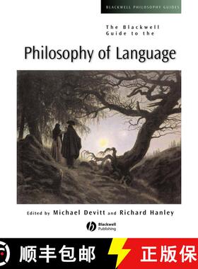 【3-4周达】The Blackwell Guide To The Philosophy Of Language [Wiley哲学] [9780631231424]
