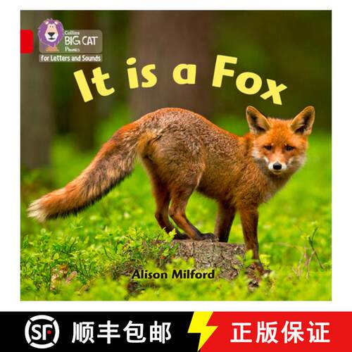 【3-4周达】Collins Big Cat Phonics for Letters and Sounds - It Is a Fox: Band 2b/Red B [9780008352004]