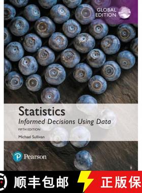 【3-4周达】Statistics: Informed Decisions Using Data plus MyStatLab with Pearson eText, Global Edition [9781292157245]