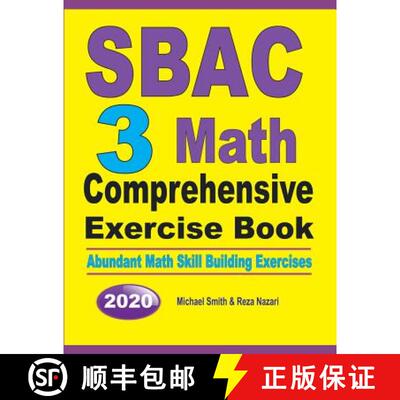 【3-4周达】SBAC 3 Math Comprehensive Exercise Book : Abundant Math Skill Building Exercises [9781646126156]