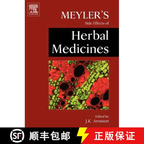 【3-4周达】精装 Meyler's Side Effects of Herbal Medicines [9780444532695]