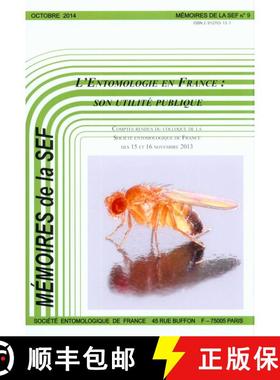 预订 Colloque L'Entomologie en France: Son Utilité Publique: Comptes Rendus du Colloque de la Socié... [9782912703132]
