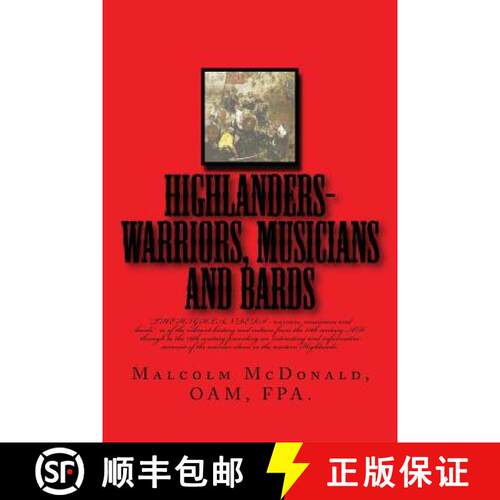 【3-4周达】HIGHLANDERS-warriers, musians and bards [9780975196656]