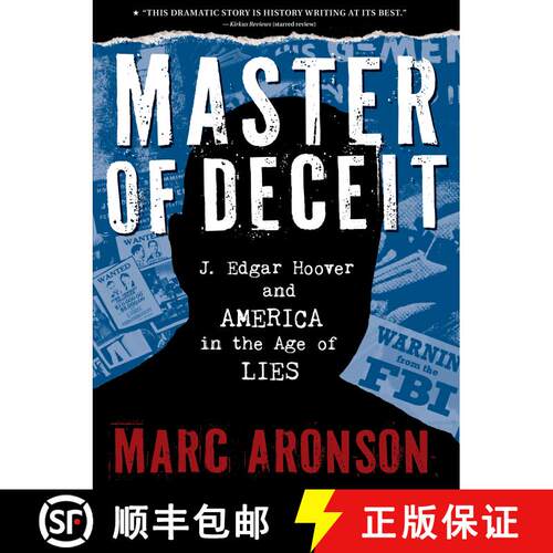 【3-4周达】Master of Deceit: J. Edgar Hoover and America in the Age of Lies [9781536206302]