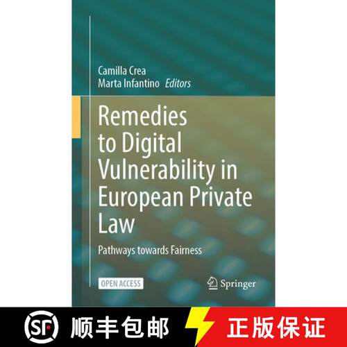 【3-4周达】精装 Remedies to Digital Vulnerability in European Private Law: Pathways towards Fairness [9783032197191]