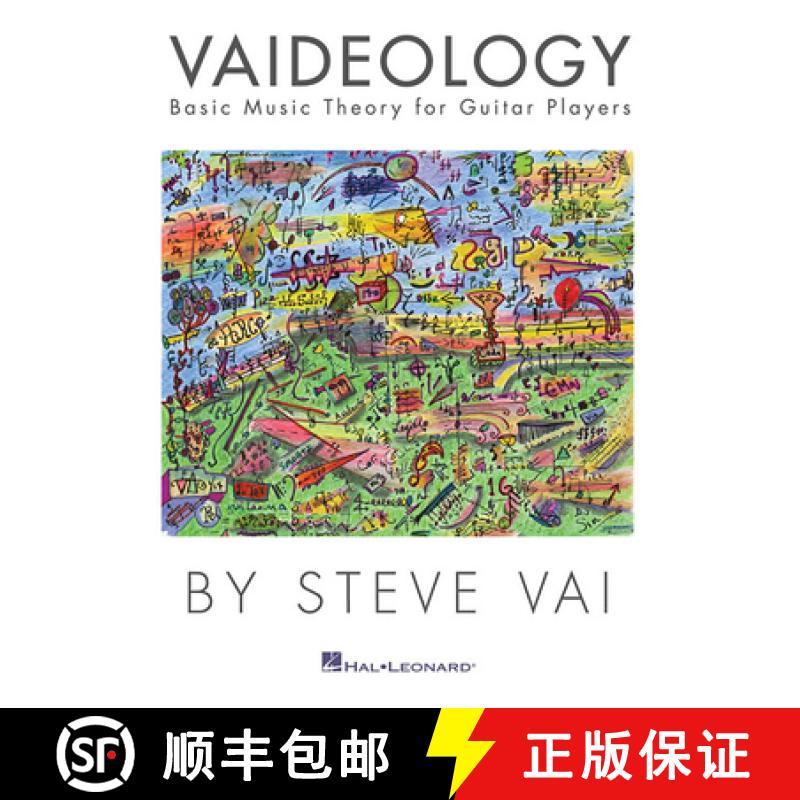 【3-4周达】Vaideology: Basic Music Theory for Guitar Players Guitar Instruction by Steve Vai Includes... [9781540030993]