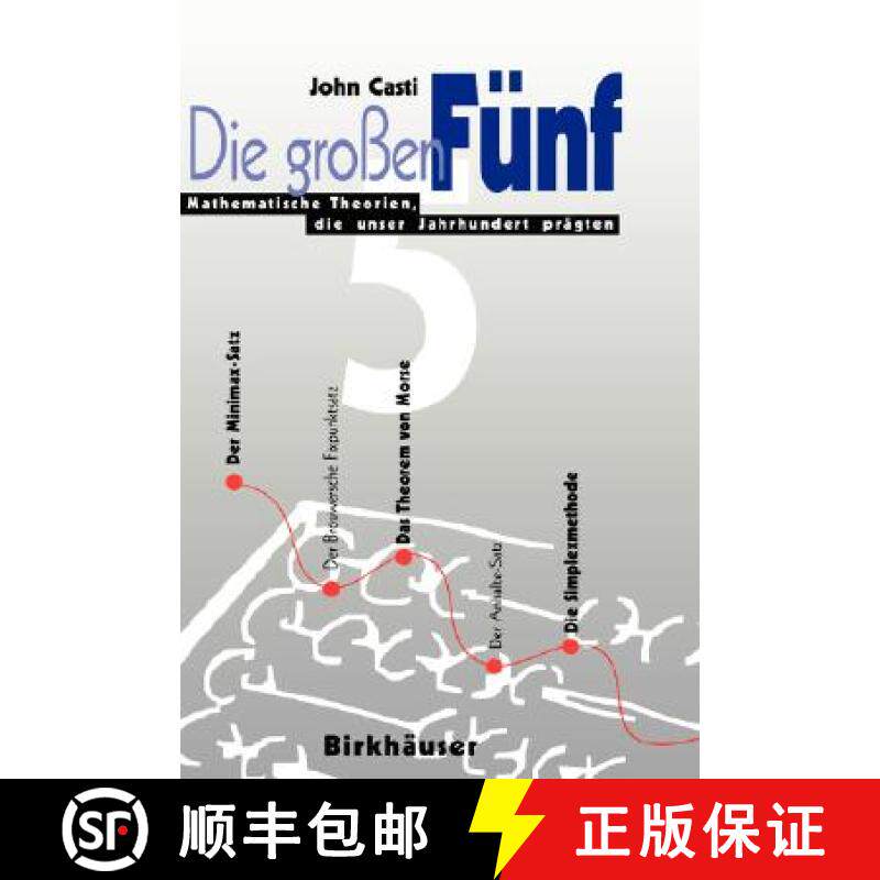 【3-4周达】Die Grossen Funf: Mathematische Theorien, Die Unser Jahrhundert Pragten [9783764353384]