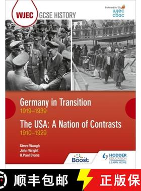 【3-4周达】CBAC TGAU HANES: Yr Almaen mewn Cyfnod o Newid 1919–1939 ac UDA: Gwlad Gwahaniaethau 1910... [9781510417144]