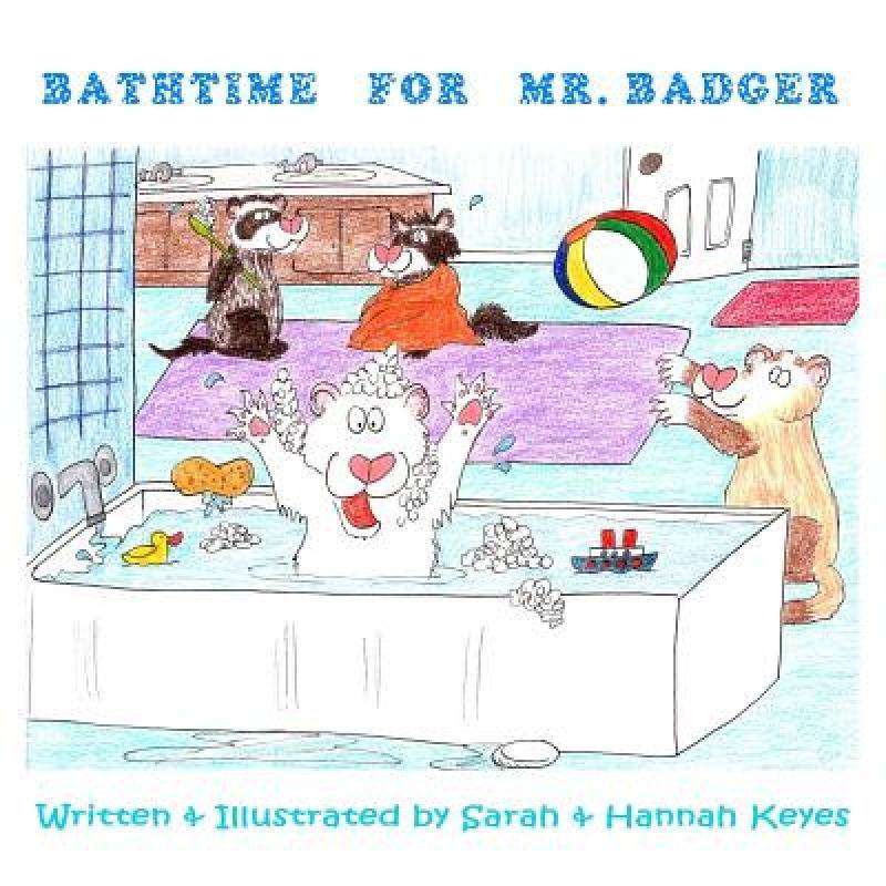 【4周达】Bathtime for Mr. Badger [9781365747724]