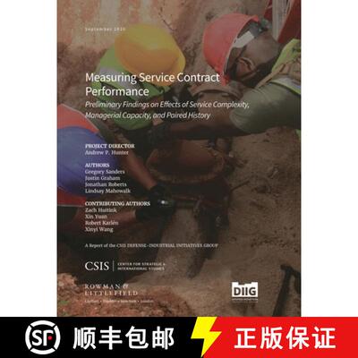 【3-4周达】Measuring Service Contract Performance : Preliminary Findings on Effects of Service Comple... [9781538140253]