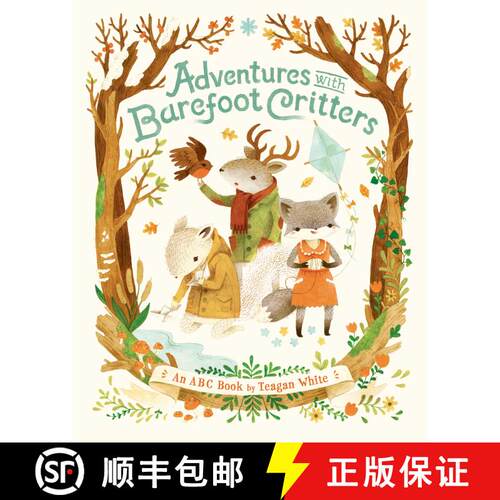 【3-4周达】精装 Adventures with Barefoot Critters [9781770496248]