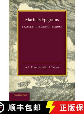 【3-4周达】Martial's Epigrams: Translations and Imitations [9781107695153]