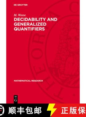 预订 Decidability and Generalized Quantifiers [9783112746509]