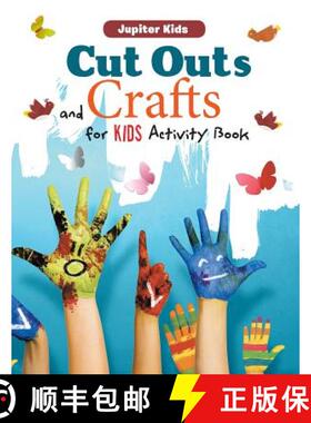 【3-4周达】Cut Outs and Crafts for Kids Activity Book [9781683261117]